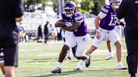 September 27, 2025, Evanston, IL: A game between Northwestern Football and UCLA at Northwestern Medicine Field at Martin Stadium in Evanston, IL on Saturday, September 27, 2025. (Photo by Mary Grace Grabill/Northwestern Athletics)