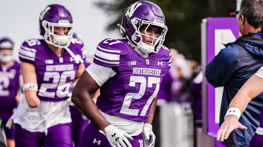 September 13, 2025, Evanston, IL: A game between Northwestern Football and Oregon at Northwestern Medicine Field at Martin Stadium in Evanston, IL on Saturday, September 13, 2025. (Photo by Mary Grace Grabill/Northwestern Athletics)