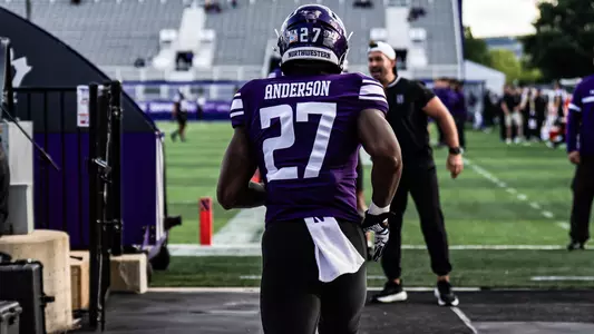 September 5, 2025, Evanston, IL: A game between Northwestern Football and Western Illinois at Northwestern Medicine Field at Martin Stadium in Evanston, IL on Friday, September 5, 2025. (Photo by Ryan Kuttler/Northwestern Athletics)