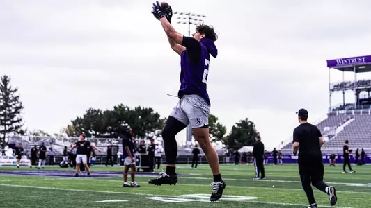 October 18, 2025, Evanston, IL: A game between Northwestern Football and Purdue at Northwestern Medicine Field at Martin Stadium in Evanston, IL on Saturday, October 18, 2025. (Photo by Kailey Zagst/Northwestern Athletics)