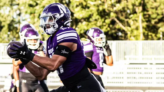 September 5, 2025, Evanston, IL: A game between Northwestern Football and Western Illinois at Northwestern Medicine Field at Martin Stadium in Evanston, IL on Friday, September 5, 2025. (Photo by Reece Bachta/Northwestern Athletics)