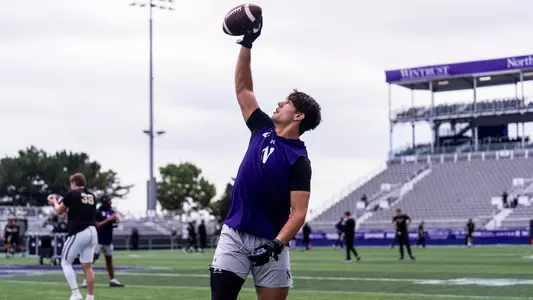 October 18, 2025, Evanston, IL: A game between Northwestern Football and Purdue at Northwestern Medicine Field at Martin Stadium in Evanston, IL on Saturday, October 18, 2025. (Photo by Kailey Zagst/Northwestern Athletics)