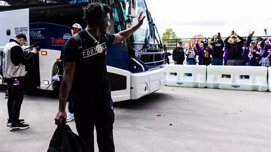 October 11, 2025, State College, PA: A game between Northwestern Football and Penn State at Beaver Stadium in State College, PA on Saturday, October 11, 2025. (Photo by Ryan Kuttler/Northwestern Athletics)