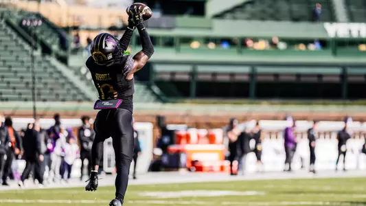 November 22, 2025, Chicago, IL: A game between Northwestern Football and Minnesota at Wrigley Field in Chicago, IL on Saturday, November 22, 2025. (Photo by Bailey Black/Northwestern Athletics)