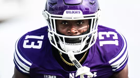 September 13, 2025, Evanston, IL: A game between Northwestern Football and Oregon at Northwestern Medicine Field at Martin Stadium in Evanston, IL on Saturday, September 13, 2025. (Photo by Ryan Kuttler/Northwestern Athletics)