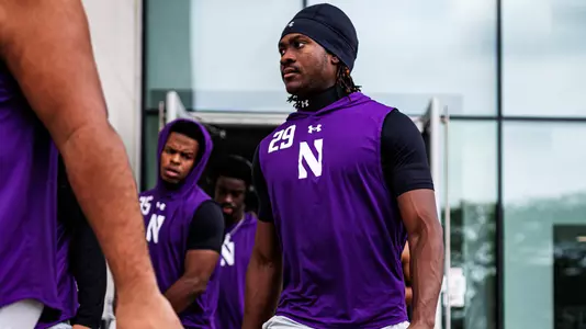 October 18, 2025, Evanston, IL: A game between Northwestern Football and Purdue at Northwestern Medicine Field at Martin Stadium in Evanston, IL on Saturday, October 18, 2025. (Photo by Griffin Quinn/Northwestern Athletics)