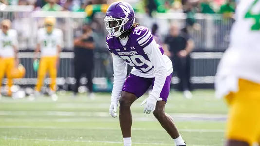 September 13, 2025, Evanston, IL: A game between Northwestern Football and Oregon at Northwestern Medicine Field at Martin Stadium in Evanston, IL on Saturday, September 13, 2025. (Photo by Griffin Quinn/Northwestern Athletics)