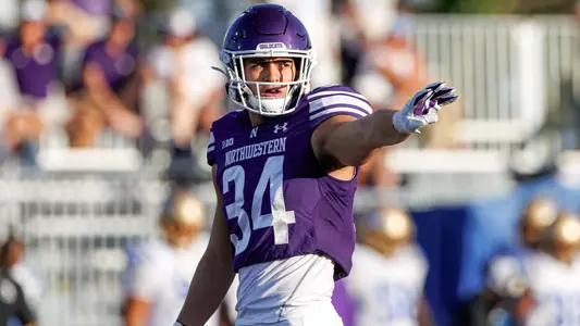 September 27, 2025, Evanston, IL: A game between Northwestern Football and UCLA at Northwestern Medicine Field at Martin Stadium in Evanston, IL on Saturday, September 27, 2025. (Photo by Griffin Quinn/Northwestern Athletics)