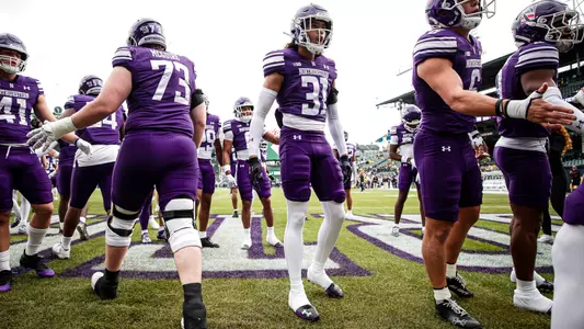 November 15, 2025, Chicago, IL: A game between Northwestern Football and Michigan at Wrigley Field in Chicago, IL on Saturday, November 15, 2025. (Photo by Griffin Quinn/Northwestern Athletics)