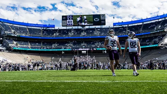 October 11, 2025, State College, PA: A game between Northwestern Football and Penn State at Beaver Stadium in State College, PA on Saturday, October 11, 2025. (Photo by Ryan Kuttler/Northwestern Athletics)