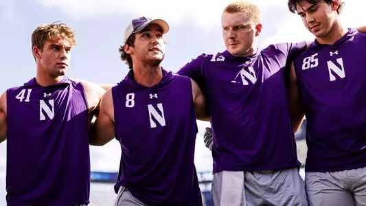 October 11, 2025, University Park, PA: A game between Northwestern Football and Penn State at Beaver Stadium in University Park, PA on Saturday, October 11, 2025. (Photo by Griffin Quinn/Northwestern Athletics)