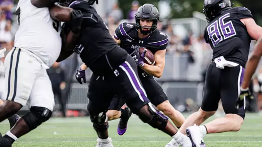 October 18, 2025, Evanston, IL: A game between Northwestern Football and Purdue at Northwestern Medicine Field at Martin Stadium in Evanston, IL on Saturday, October 18, 2025. (Photo by Griffin Quinn/Northwestern Athletics)