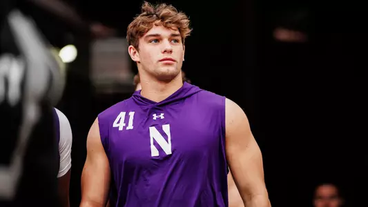 October 25, 2025, Lincoln, NE: A game between Northwestern Football and Nebraska at Memorial Stadium in Lincoln, NE on Saturday, October 25, 2025. (Photo by Griffin Quinn/Northwestern Athletics)