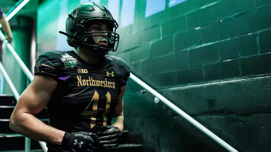 December 26, 2025, Detroit, MI: A game between Northwestern Football and Central Michigan at Ford Field in Detroit, MI on Friday, December 26, 2025. (Photo by Griffin Quinn/Northwestern Athletics)