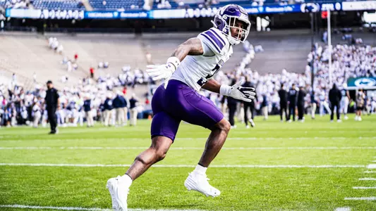 October 11, 2025, University Park, PA: A game between Northwestern Football and Penn State at Beaver Stadium in University Park, PA on Saturday, October 11, 2025. (Photo by Jordan Herald/Northwestern Athletics)