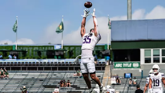 August 30, 2025, New Orleans, LA: A game between Northwestern Football and Tulane at Yulman Field in New Orleans, LA on Saturday, August 30, 2025. (Photo by Ryan Kuttler/Northwestern Athletics)