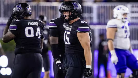 September 14, 2024, Evanston, IL: A game between Northwestern Football and Eastern Illinois at Northwestern Medicine Field at Martin Stadium in Evanston, IL on Saturday, September 14, 2024. (Photo by Griffin Quinn/Northwestern Athletics)