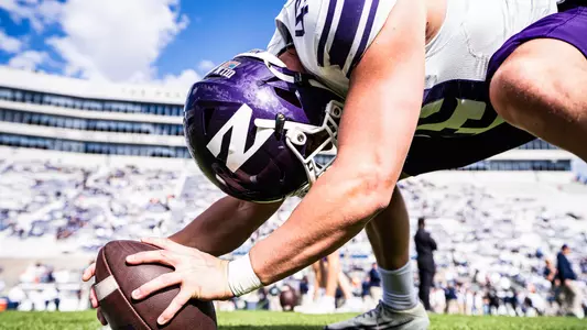 October 11, 2025, University Park, PA: A game between Northwestern Football and Penn State at Beaver Stadium in University Park, PA on Saturday, October 11, 2025. (Photo by Jordan Herald/Northwestern Athletics)