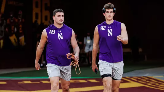 November 7, 2025, Los Angeles, CA: A game between Northwestern Football and the University of Southern California at The Los Angeles Memorial Coliseum in Los Angeles, CA on Friday, November 7, 2025. (Photo by Griffin Quinn/Northwestern Athletics)