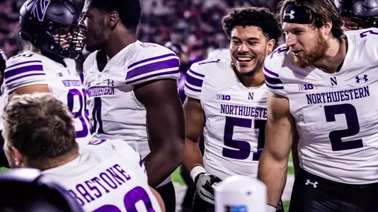October 11, 2024, College Park, MD: A game between Northwestern Football and Maryland at SECU Stadium in College Park, MD on Friday, October 11, 2024. (Photo by Griffin Quinn/Northwestern Athletics)