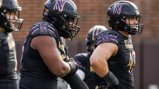 November 22, 2025, Chicago, IL: A game between Northwestern Football and Minnesota at Wrigley Field in Chicago, IL on Saturday, November 22, 2025. (Photo by Griffin Quinn/Northwestern Athletics)