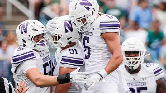 August 30, 2025, New Orleans, LA: A game between Northwestern Football and Tulane at Yulman Stadium in New Orleans, LA on Saturday, August 30, 2025. (Photo by Griffin Quinn/Northwestern Athletics)