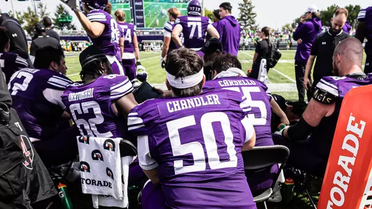 September 13, 2025, Evanston, IL: A game between Northwestern Football and Oregon at Northwestern Medicine Field at Martin Stadium in Evanston, IL on Saturday, September 13, 2025. (Photo by Reece Bachta/Northwestern Athletics)