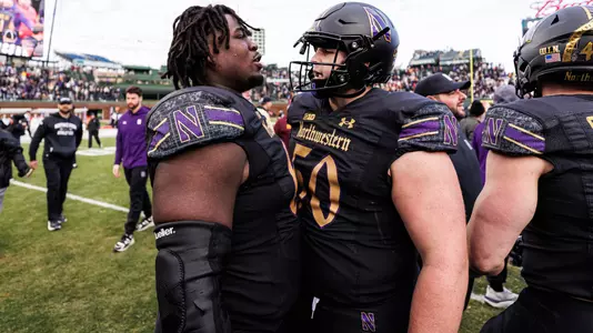 November 22, 2025, Chicago, IL: A game between Northwestern Football and Minnesota at Wrigley Field in Chicago, IL on Saturday, November 22, 2025. (Photo by Griffin Quinn/Northwestern Athletics)