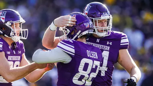 November 15, 2025, Chicago, IL: A game between Northwestern Football and Michigan at Wrigley Field in Chicago, IL on Saturday, November 15, 2025. (Photo by Griffin Quinn/Northwestern Athletics)