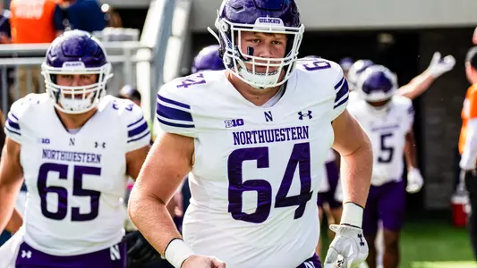 October 11, 2025, State College, PA: A game between Northwestern Football and Penn State at Beaver Stadium in State College, PA on Saturday, October 11, 2025. (Photo by Ryan Kuttler/Northwestern Athletics)