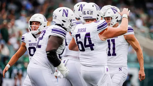 August 30, 2025, New Orleans, LA: A game between Northwestern Football and Tulane at Yulman Stadium in New Orleans, LA on Saturday, August 30, 2025. (Photo by Griffin Quinn/Northwestern Athletics)