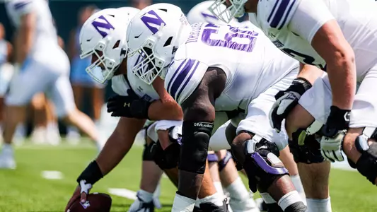 August 30, 2025, New Orleans, LA: A game between Northwestern Football and Tulane at Yulman Stadium in New Orleans, LA on Saturday, August 30, 2025. (Photo by Griffin Quinn/Northwestern Athletics)
