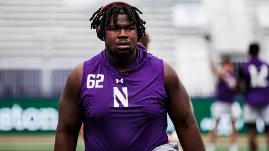 October 18, 2025, Evanston, IL: A game between Northwestern Football and Purdue at Northwestern Medicine Field at Martin Stadium in Evanston, IL on Saturday, October 18, 2025. (Photo by Griffin Quinn/Northwestern Athletics)