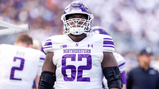October 11, 2025, University Park, PA: A game between Northwestern Football and Penn State at Beaver Stadium in University Park, PA on Saturday, October 11, 2025. (Photo by Griffin Quinn/Northwestern Athletics)