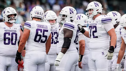 August 30, 2025, New Orleans, LA: A game between Northwestern Football and Tulane at Yulman Stadium in New Orleans, LA on Saturday, August 30, 2025. (Photo by Griffin Quinn/Northwestern Athletics)