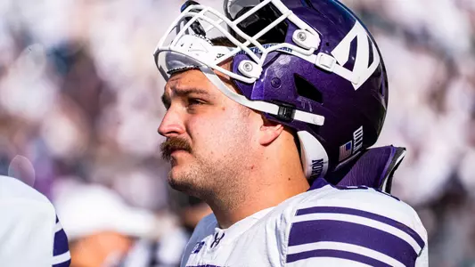 October 11, 2025, University Park, PA: A game between Northwestern Football and Penn State at Beaver Stadium in University Park, PA on Saturday, October 11, 2025. (Photo by Jordan Herald/Northwestern Athletics)