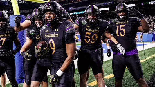 December 26, 2025, Detroit, MI: A game between Northwestern Football and Central Michigan at Ford Field in Detroit, MI on Friday, December 26, 2025. (Photo by Griffin Quinn/Northwestern Athletics)