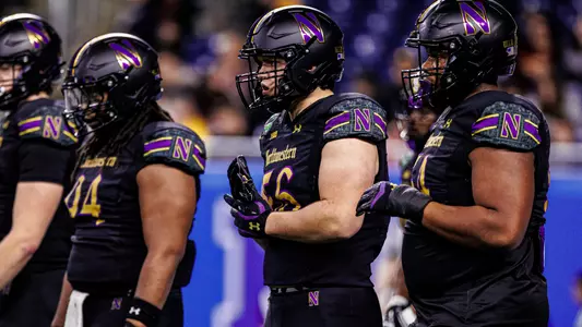 December 26, 2025, Detroit, MI: A game between Northwestern Football and Central Michigan at Ford Field in Detroit, MI on Friday, December 26, 2025. (Photo by Griffin Quinn/Northwestern Athletics)