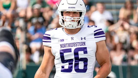 August 30, 2025, New Orleans, LA: A game between Northwestern Football and Tulane at Yulman Field in New Orleans, LA on Saturday, August 30, 2025. (Photo by Ryan Kuttler/Northwestern Athletics)