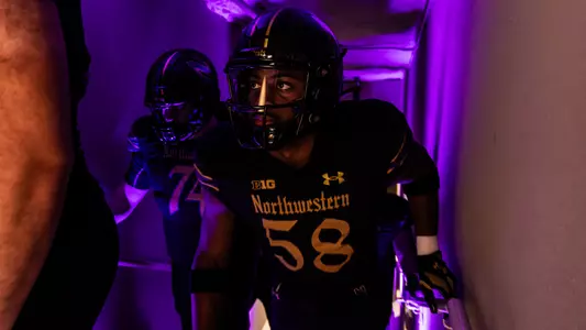 November 23, 2025, Chicago, IL: A game between Northwestern Football and Minnesota at Wrigley Field in Chicago, IL on Saturday, November 23, 2025. (Photo by Mary Grace Grabill/Northwestern Athletics)