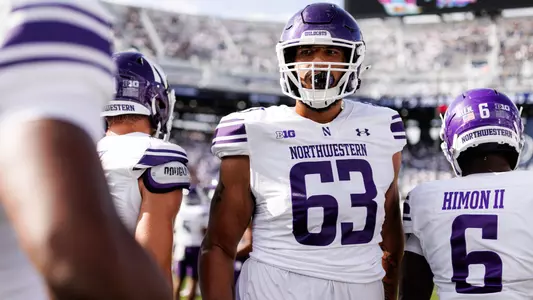 October 11, 2025, University Park, PA: A game between Northwestern Football and Penn State at Beaver Stadium in University Park, PA on Saturday, October 11, 2025. (Photo by Griffin Quinn/Northwestern Athletics)