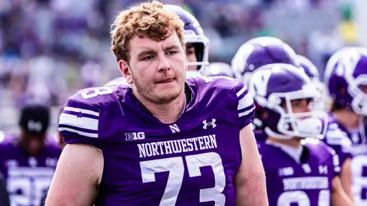 September 13, 2025, Evanston, IL: A game between Northwestern Football and Oregon at Northwestern Medicine Field at Martin Stadium in Evanston, IL on Saturday, September 13, 2025. (Photo by Mary Grace Grabill/Northwestern Athletics)