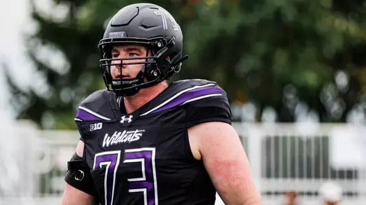 October 18, 2025, Evanston, IL: A game between Northwestern Football and Purdue at Northwestern Medicine Field at Martin Stadium in Evanston, IL on Saturday, October 18, 2025. (Photo by Griffin Quinn/Northwestern Athletics)