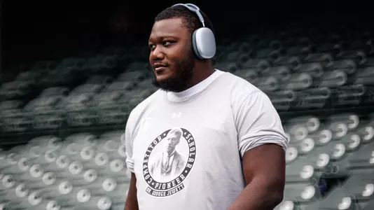 November 15, 2025, Chicago, IL: A game between Northwestern Football and Michigan at Wrigley Field in Chicago, IL on Saturday, November 15, 2025. (Photo by Griffin Quinn/Northwestern Athletics)