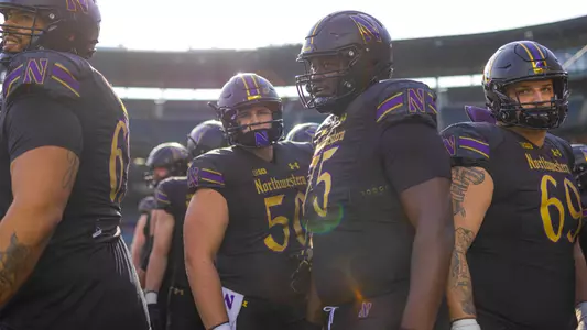 November 22, 2025, Chicago, IL: A game between Northwestern Football and Minnesota at Wrigley Field in Chicago, IL on Saturday, November 22, 2025. (Photo by Griffin Quinn/Northwestern Athletics)