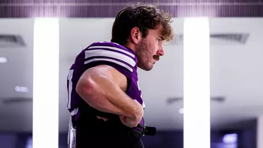 September 5, 2025, Evanston, IL: A game between Northwestern Football and Western Illinois at Northwestern Medicine Field at Martin Stadium in Evanston, IL on Friday, September 5, 2025. (Photo by Griffin Quinn/Northwestern Athletics)