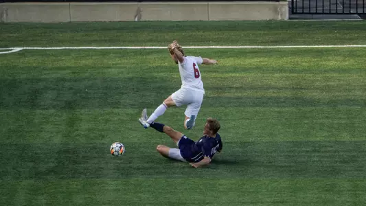 August 15, 2025, Evanston, IL: A game between Northwestern Men’s Soccer and Northern Illinois at Northwestern Medicine Field at Martin Stadium in Evanston, IL on Friday, August 15, 2025. (Photo by Ryan Kuttler/Northwestern Athletics)