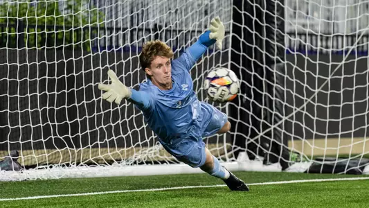 August 15, 2025, Evanston, IL: A game between Northwestern Men’s Soccer and Northern Illinois at Northwestern Medicine Field at Martin Stadium in Evanston, IL on Friday, August 15, 2025. (Photo by Ryan Kuttler/Northwestern Athletics)