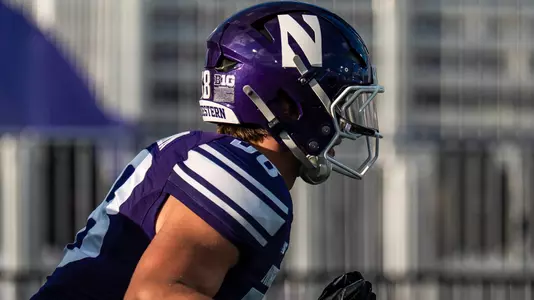 September 5, 2025, Evanston, IL: A game between Northwestern Football and Western Illinois at Northwestern Medicine Field at Martin Stadium in Evanston, IL on Friday, September 5, 2025. (Photo by Ryan Kuttler/Northwestern Athletics)