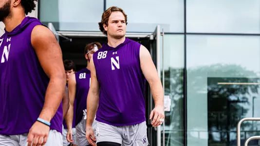 October 18, 2025, Evanston, IL: A game between Northwestern Football and Purdue at Northwestern Medicine Field at Martin Stadium in Evanston, IL on Saturday, October 18, 2025. (Photo by Griffin Quinn/Northwestern Athletics)